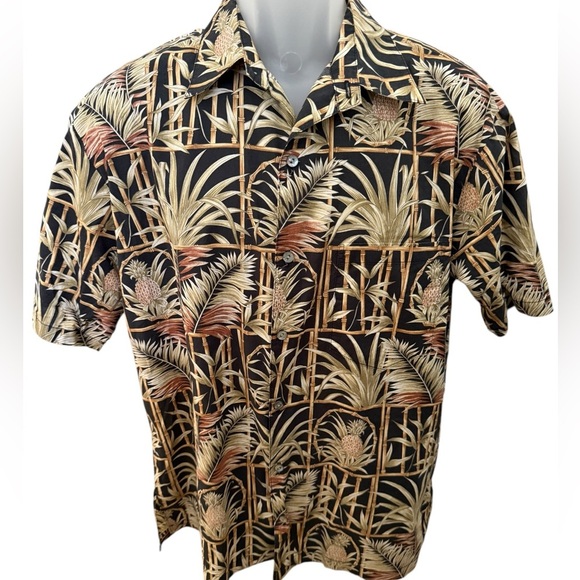 TORI RICHARDS Aloha Hawaiian Collared Shirt Men M Medium - Picture 1 of 5